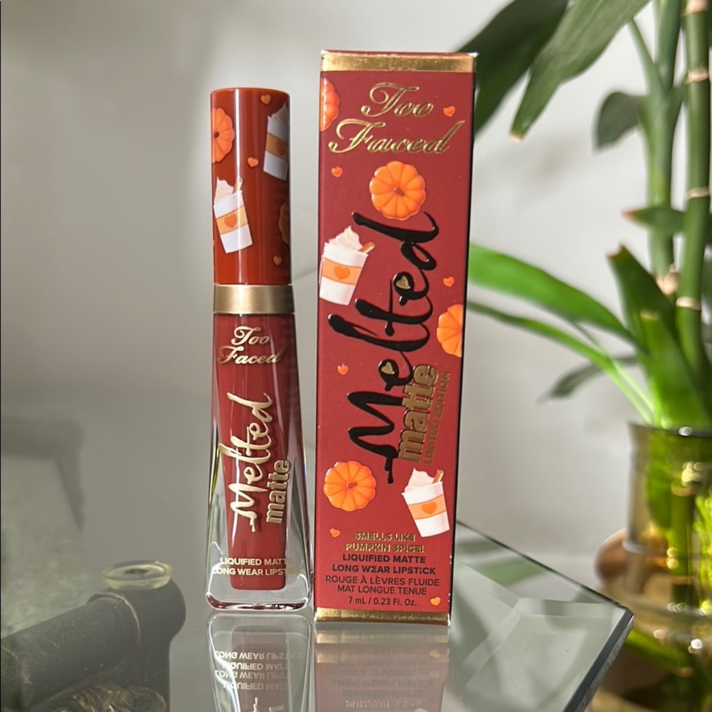 Too Faced Melted Matte in Pumpkin Spice Latte - Limited Edition